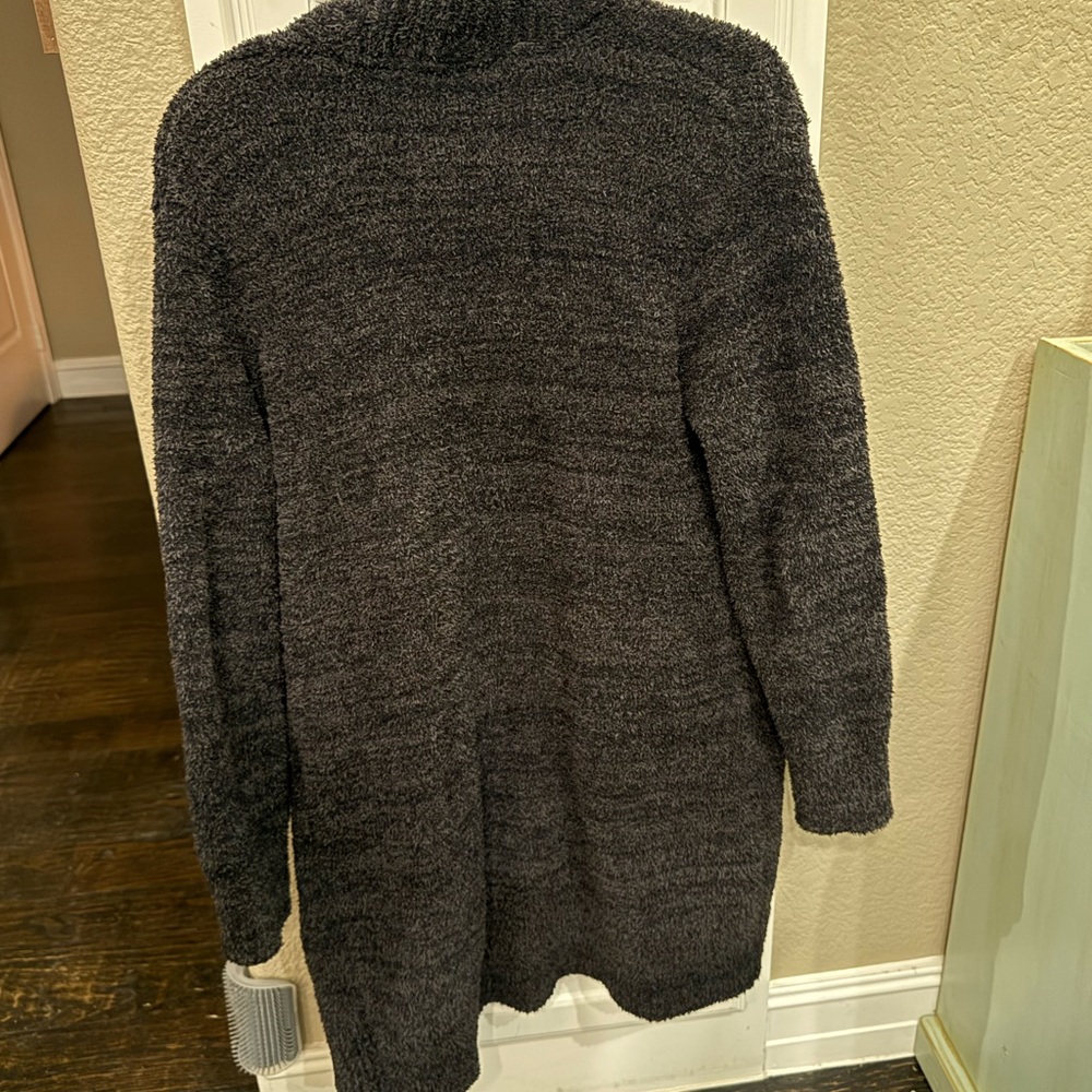 Barefoot Dreams Women's Charcoal Cardigan - Picture 10 of 12